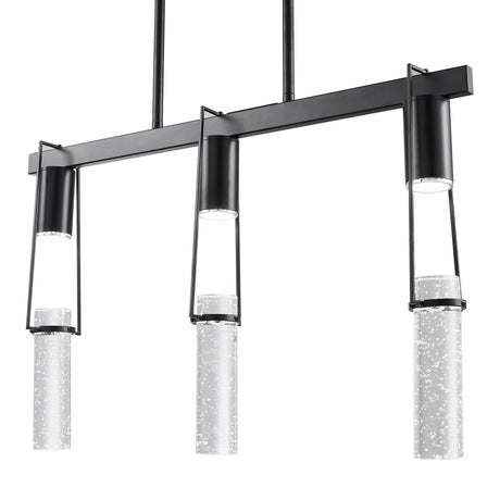Harmony 3 Light Chandelier // Matte Black | Finesse