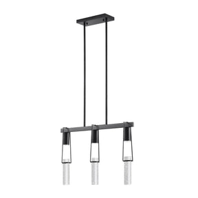 Harmony 3 Light Chandelier // Matte Black | Finesse