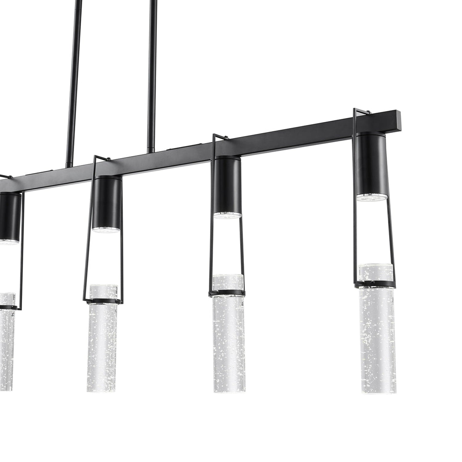 Harmony 5 Light Chandelier // Matte Black - Home Elegance USA