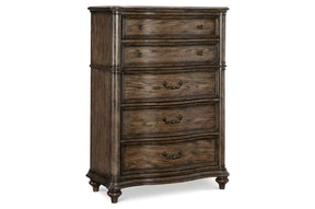 Heath Court Chest Brown Oak – Homelegance