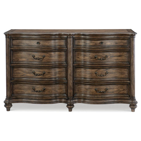 Heath Court Dresser Brown Oak – Homelegance