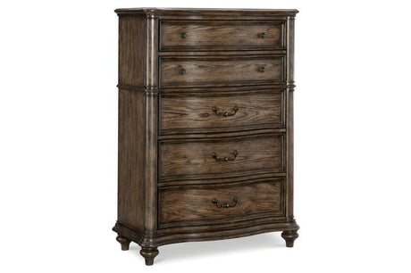 Heath Court 6-Piece Queen Bedroom Set Brown Oak – Homelegance