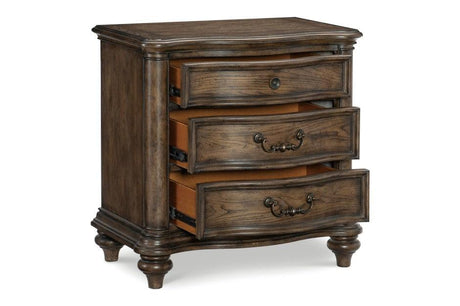 Heath Court 6-Piece Queen Bedroom Set Brown Oak – Homelegance