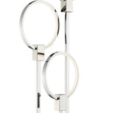 Hong Kong LED Floor Lamp // Chrome - Home Elegance USA
