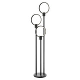 Hong Kong LED Floor Lamp // Matte Black - Home Elegance USA