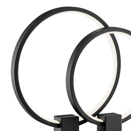 Hong Kong Led Short Table Lamp // Matte Black | Finesse