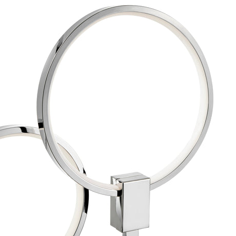 Hong Kong Led Tall Table Lamp //  Chrome | Finesse