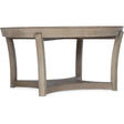 Affinity Round Cocktail Table Greige Oak | Hooker