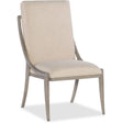 Affinity Slope Side Chair Greige Oak with Linen Fabric – Hooker Furniture
