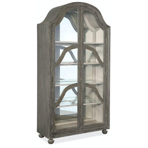 Costa Display Cabinet in Pottery Gray – Hooker Furniture
