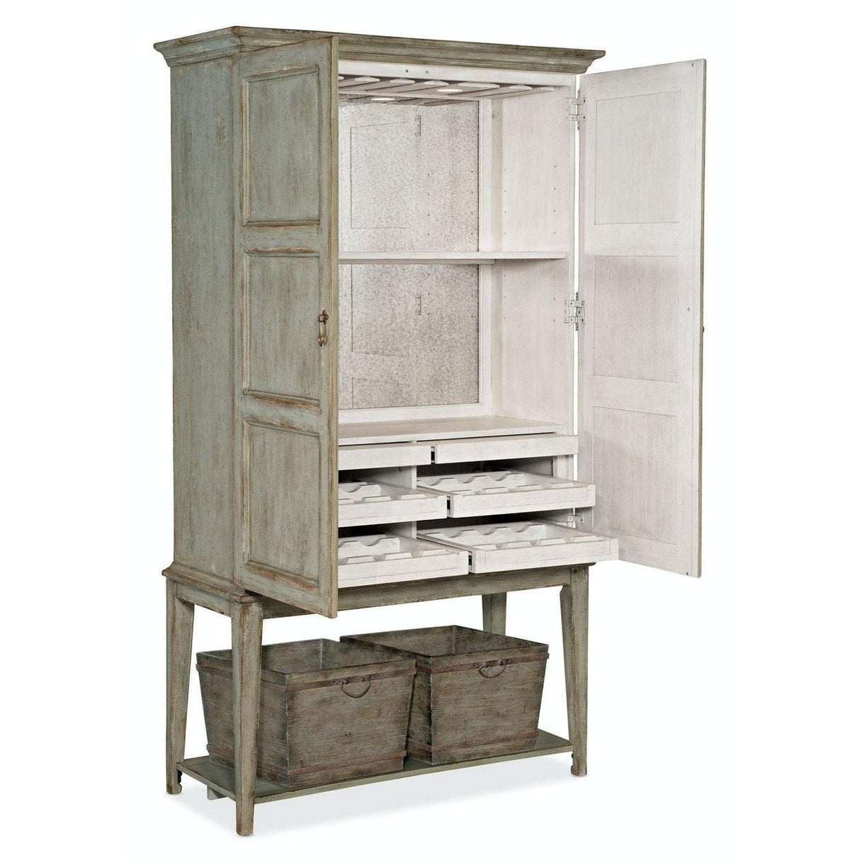 Hooker Furniture Alfresco Vino Della Vita Vintners Cabinet