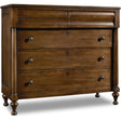 Archivist Bureau Chest 5-Drawer in Pecky Pecan – Hooker Furniture
