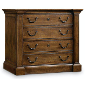 Archivist Lateral File Pecky Pecan Veneer in Soft Casual Pecan – Hooker Furniture