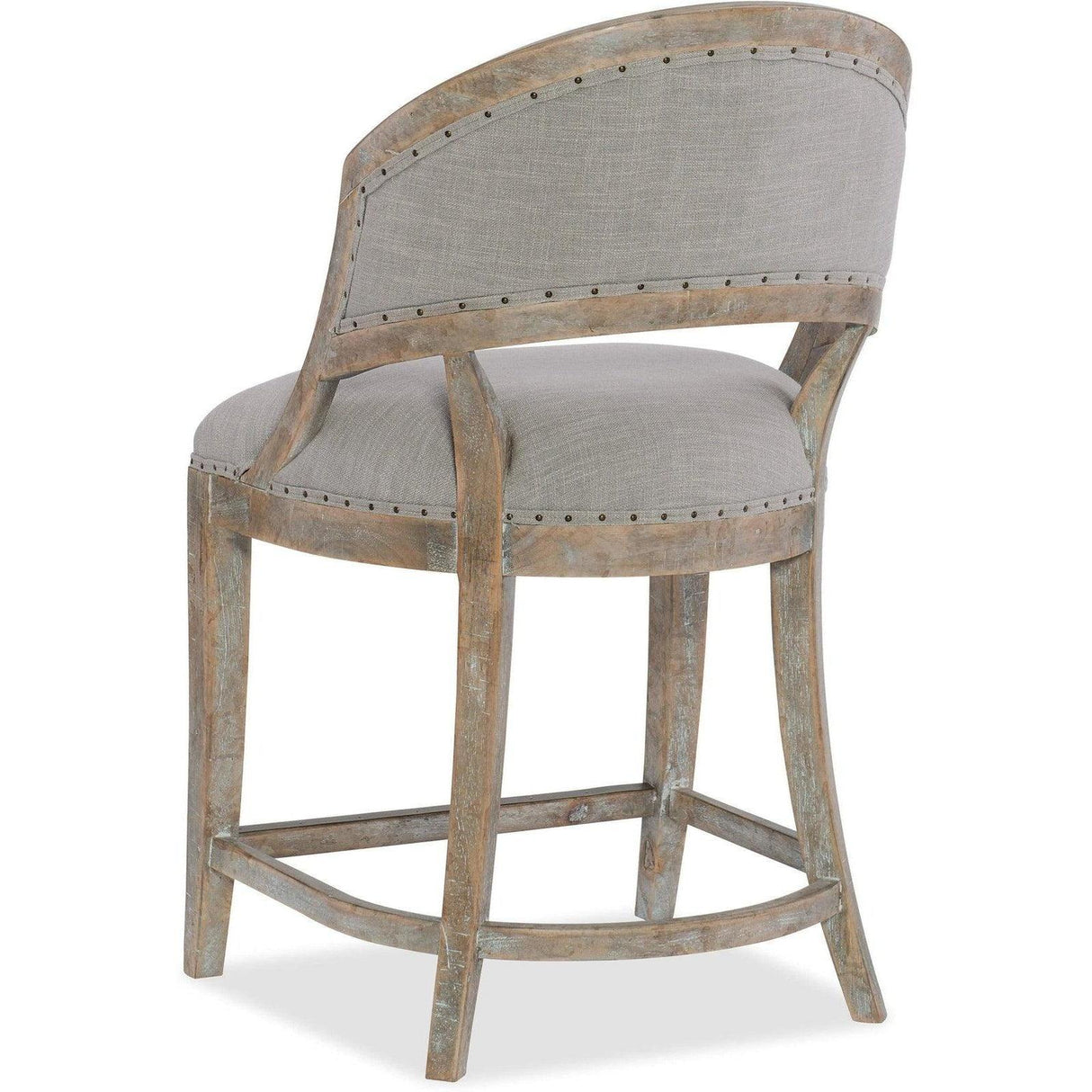 Boheme Garnier Barrel Back Counter Stool | Hooker | Home Elegance USA