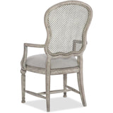 Boheme Gaston Metal Back Arm Chair | Hooker | Home Elegance USA