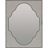 Boheme Nourmand Linen Wrapped Mirror | Hooker | Home Elegance USA