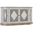 Boheme Saint Germain Server Whitewash & Blue – Hooker Furniture