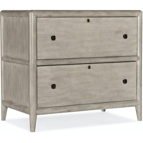 Burnham Lateral File Cabinet in Grey Mink Alder Veneers – Hooker Furniture