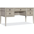 Burnham Writing Desk Grey Mink Finish | Hooker Furniture