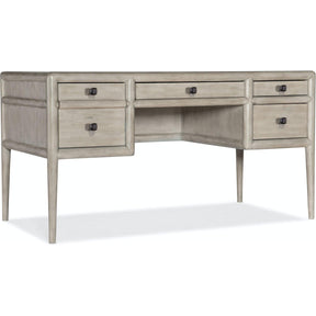 Burnham Writing Desk Grey Mink Finish | Hooker Furniture