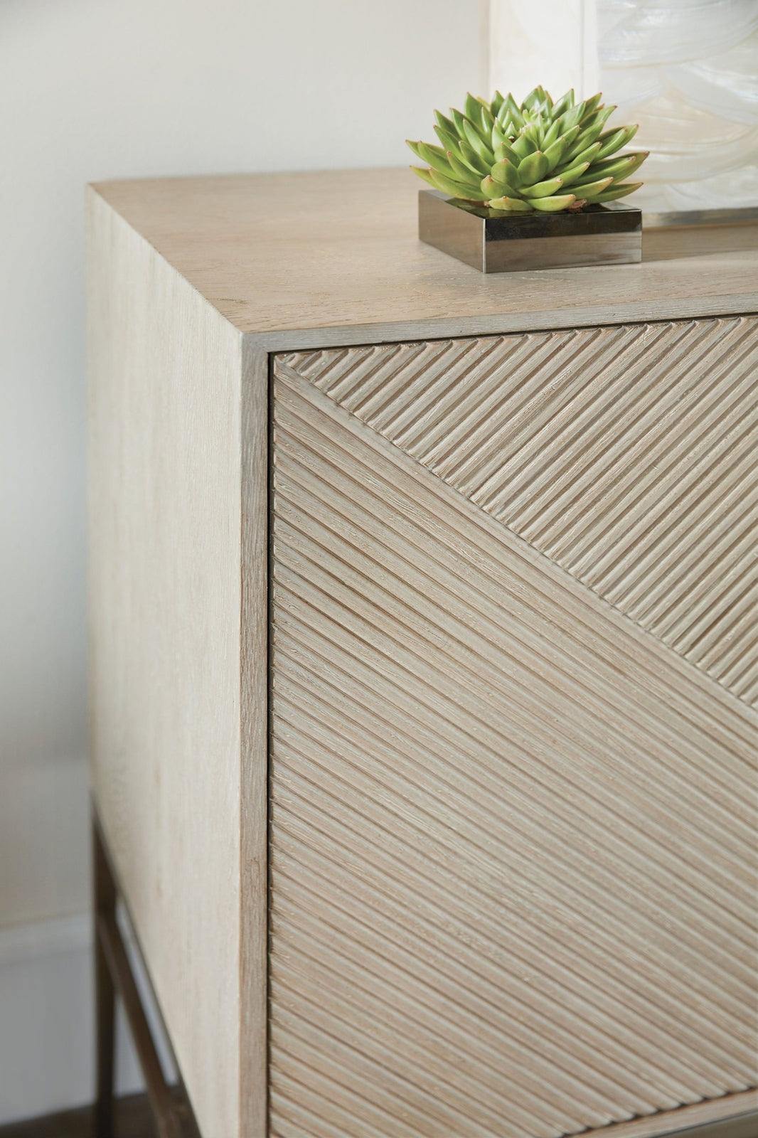 Hooker Furniture Cascade Credenza With Metalic Legs