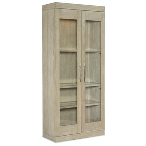 Cascade Display Cabinet Terrain Light Wood | Hooker