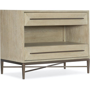 Cascade Two-Drawer Nightstand | Hooker