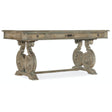 Castella Writing Desk 66-in Antique Slate Finish - Hooker Furniture