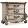 Chatelet Three-Drawer Nightstand Paris Vintage – Hooker Furniture
