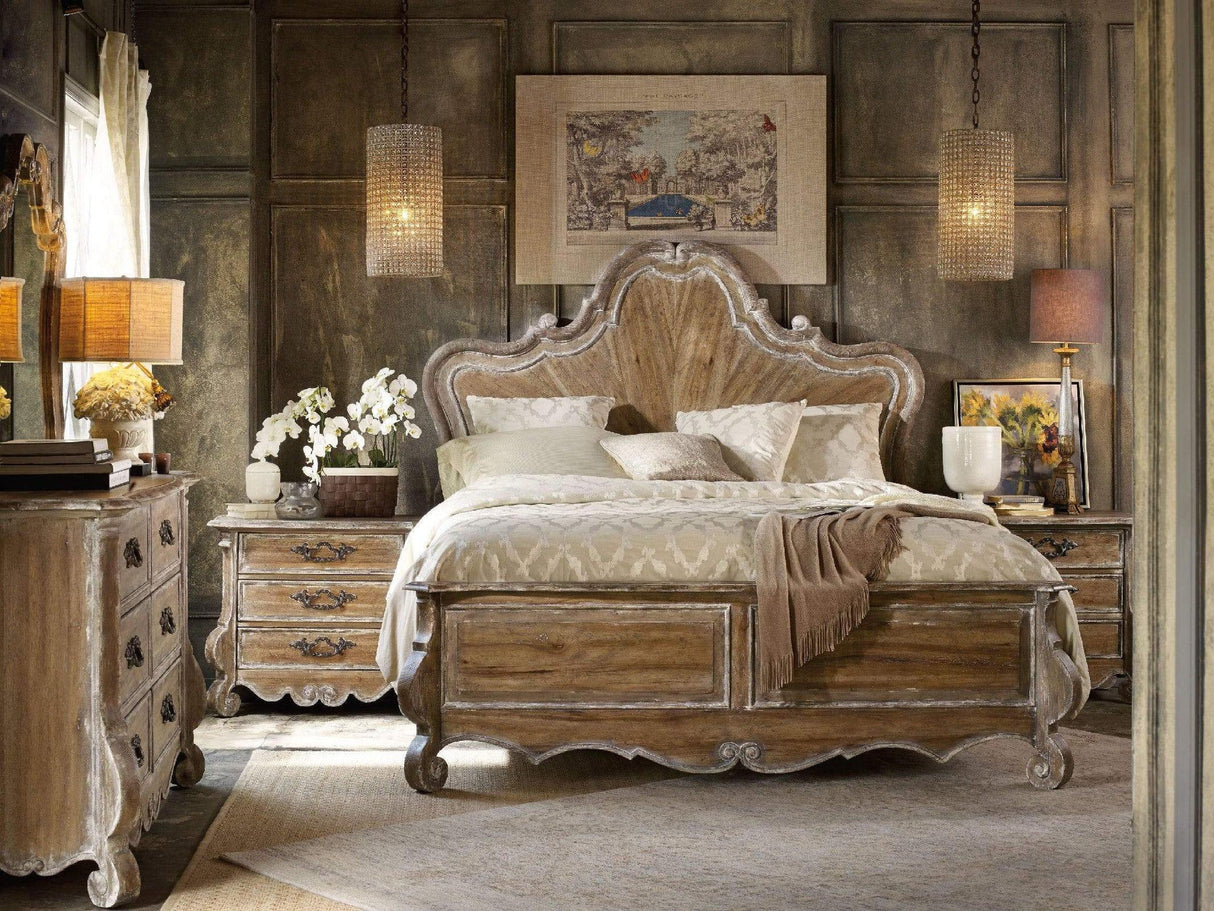 Hooker Furniture Chatelet Wood Panel Bed