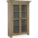 Ciao Bella 80-Inch European Farmhouse Display Cabinet | Hooker Furniture