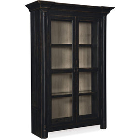 Ciao Bella 80-Inch European Farmhouse Display Cabinet | Hooker Furniture
