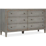 Hooker Furniture Ciao Bella Six-Drawer Dresser