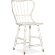 Ciao Bella Spindle Back Counter Stool Vintage Chalky White – Hooker Furniture
