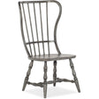 Ciao Bella Spindle Back Side Chair Speckled Gray – Hooker Furniture
