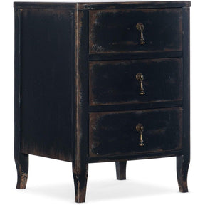 Ciao Bella Telephone Table Distressed Black – Hooker Furniture