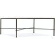 Melange Marble Cocktail Table Dark Charcoal & Beige | Hooker Furniture