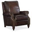 Conlon Plush Leather Reclining Chair RC185-089 | Hooker Furniture