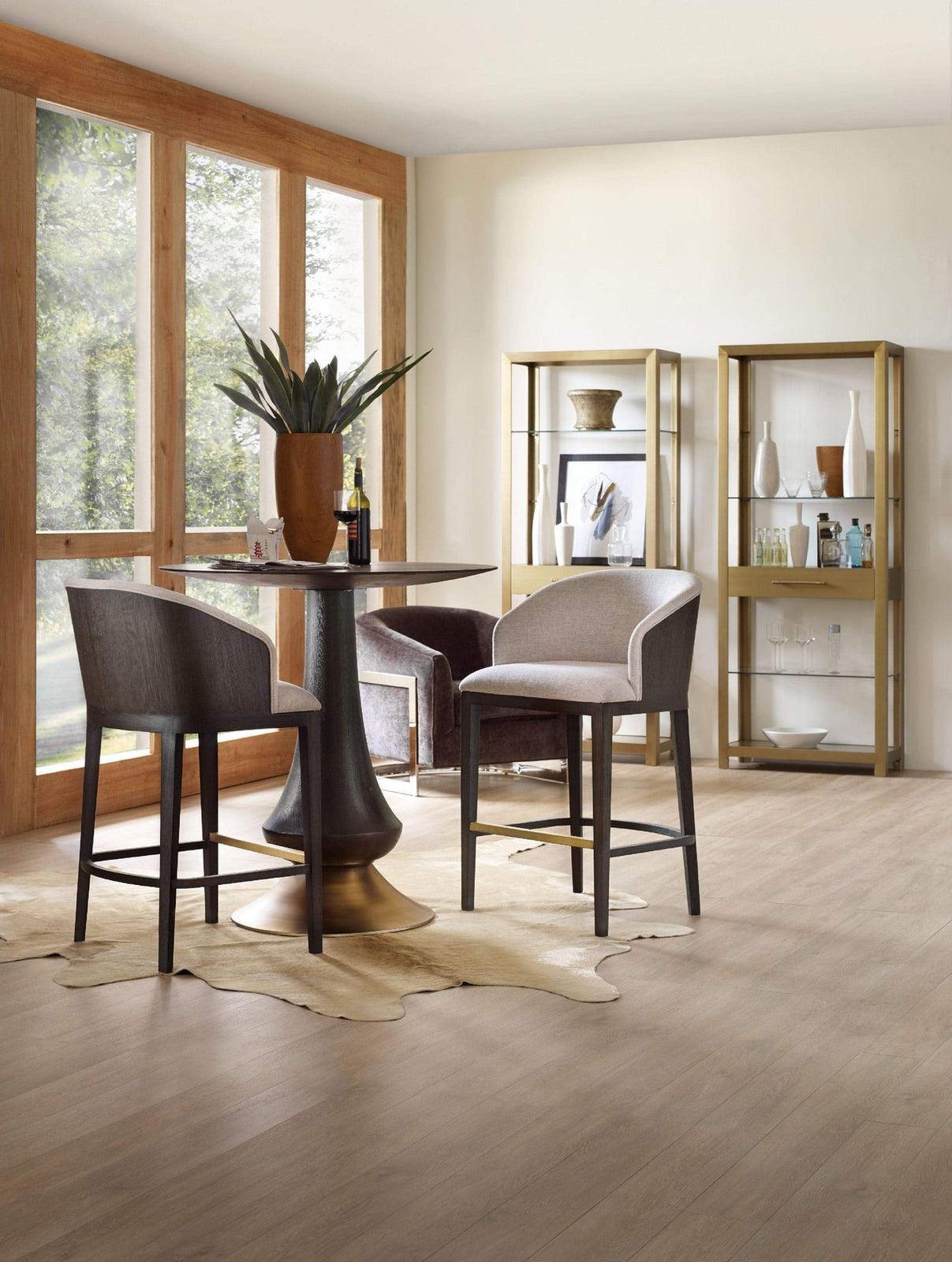 Curata Upholstered Bar Stool | Hooker | Home Elegance USA