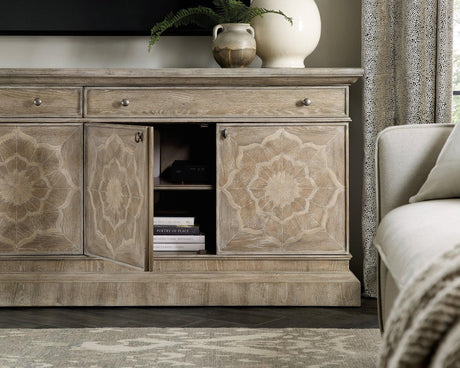 Dahlia Entertainment Console | Hooker - 5813 - 55480 - 80 - Home Elegance USA - 3