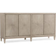 Elixir Buffet Starburst Walnut Light Wood Cabinet – Hooker Furniture