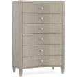 Hooker Furniture Elixir Six-Drawer Chest – Modern-Contemporary Bedroom Chest in Serene Gray Beige