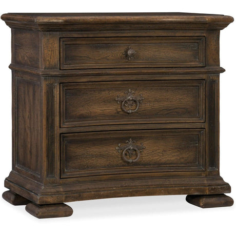 Hooker Furniture Elmendorf Three-Drawer Nightstand