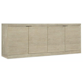 Cascade Credenza TV Stand Terrain Taupe Oak – Hooker Furniture