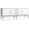 Cascade Entertainment Console Chalk & Taupe Finish – Hooker Furniture
