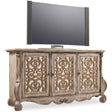 Chatelet Entertainment Console in Caramel Froth & Paris Vintage – Hooker Furniture