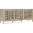 Ciao Bella Entertainment Console in Flaky White Maple Veneer – Hooker Furniture