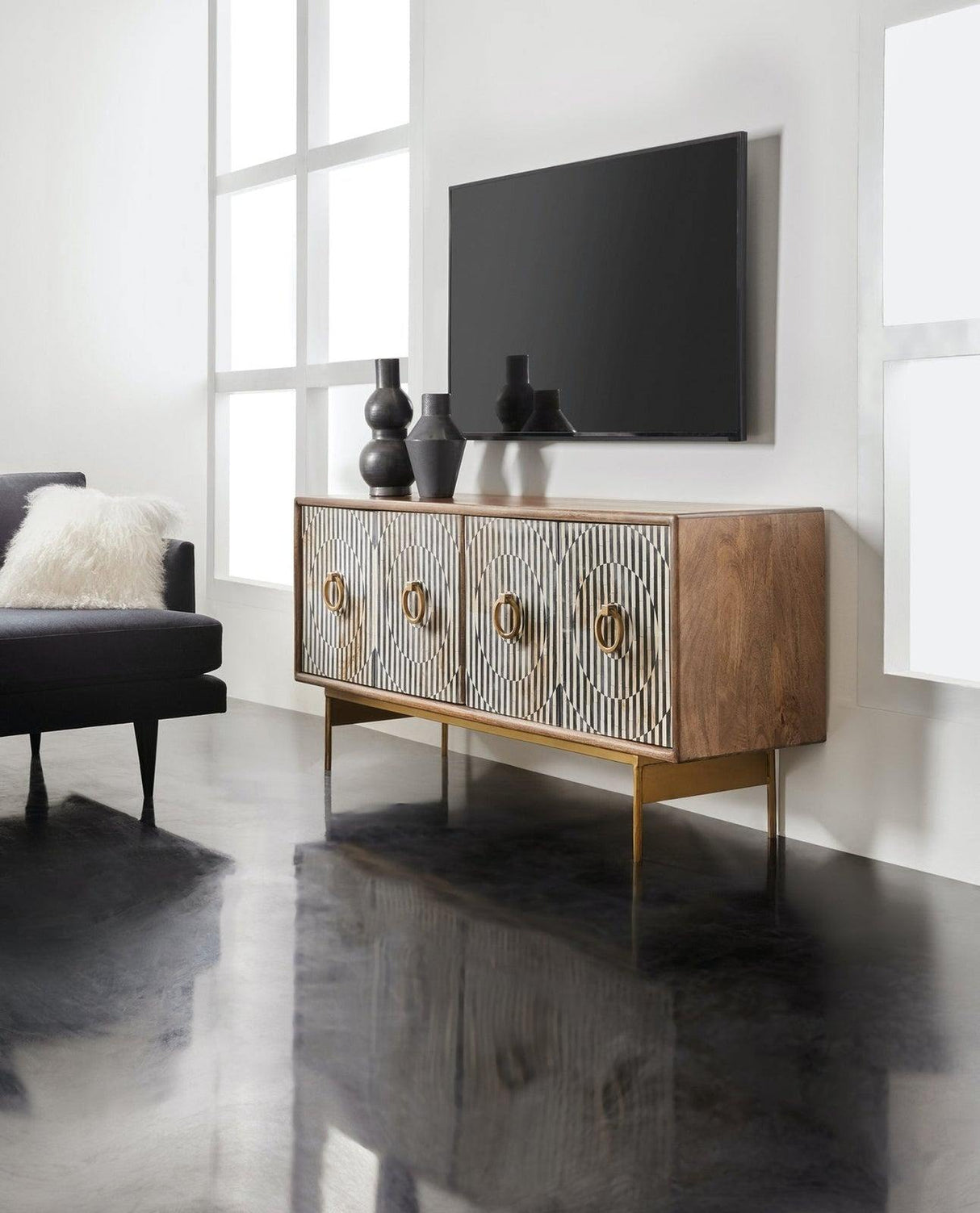 Hooker Furniture Melange Russell Credenza