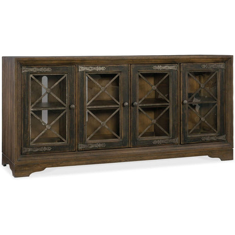 Hooker Furniture Pipe Creek Bunching Media Console