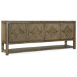 Sundance Entertainment Console in Cliffside Dark Wood – Hooker Furniture